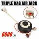 Triple Bag Air Jack Quick Lift Portable 3 Ton Heavy Duty Jacking 6600lbs