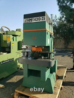 USA Hmi Heavy Duty 143 Ton Ironworker MDL 143-1025 Hydraulic Fabrication Machine