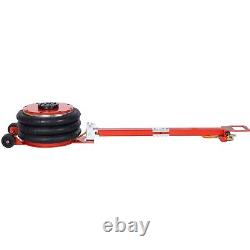 USA Triple Bag Air Jack Pneumatic Jack 11000 lbs Quick Lift 5 Ton Heavy Duty Red