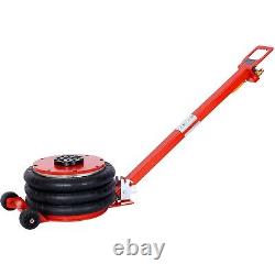 USA Triple Bag Air Jack Pneumatic Jack 11000 lbs Quick Lift 5 Ton Heavy Duty Red