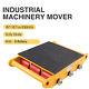 Us Heavy Duty Machine Dolly Skate Machinery Roller Mover Cargo Trolley 15 Ton