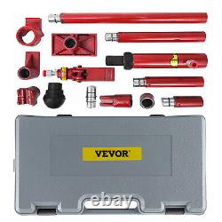 VEVOR 10 Ton Porta Power Hydraulic Jack Air Pump Lift Ram Body Frame Repair Kits