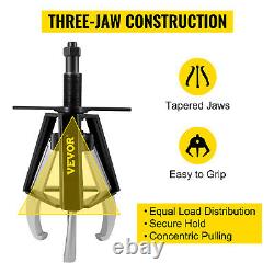 VEVOR 3-Jaw Inner Bearing Puller Tool 10 Ton Heavy Duty Auto Gear Extractor Tool