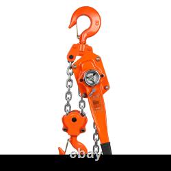VEVOR Manual Lever Chain Hoist, 6 Ton Heavy Duty Hoist for Garage, Factory, an