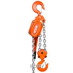 VEVOR Manual Lever Chain Hoist, 6 Ton Heavy Duty Hoist for Garage, Factory, an