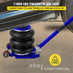 VEVOR Triple Air Bag Jack Pneumatic Jack 11000 lbs Quick Lift 5 Ton Heavy Duty