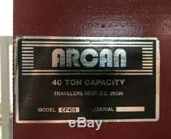 Wow! Arcan Cp400 Heavy Duty 40-ton Hydraulic H-frame Shop Press 2 Speed